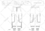 create professional fashion technical sketch and tech packs