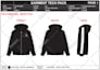 create production ready fashion clothing tech pack with flat sketch