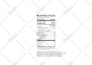 design authentic fda approved nutrition fact label and supplement label packing