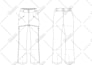 create any clothing and activewear tech pack design