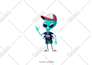 design a professional and fun brand mascot