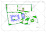 create tropical bali block plan for villa, hotel, residence