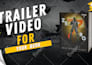 create a promotional book trailer video