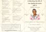 design funeral flyer,obituary and program and memorial flyer