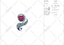 do embroidery digitizing into dst,pes,jef file in 1 hour
