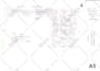 architectural floor plan and city permit drawing in autocad