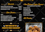 design amazing editable food restaurant menu