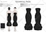 make your professional fashion tech pack for production