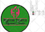 do perfect embroidery digitizing into dst pes jef  in 1 hour