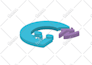 convert 2d logo to 3d design