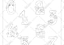 create alphabet, handwriting, tracing, coloring, activity book for KDP