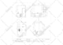 draw a 2d architectural floor plan in autocad