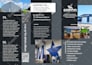 design brochure with bi fold and tri fold