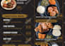 design wedding set menu, drinks menu, bar menu