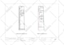 create architectural drawing, 2d floor plan and house plan in autocad