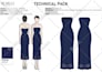 make your professional fashion tech pack for production