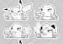 draw kawaii stickers for you