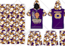 designs manufacturing bags cap arm football uniforms