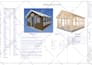 design timber or wood structure, framing and trusses plan