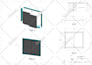 design dfm sheet metal enclosures, 3d models and 2d drawings