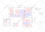 draw underfloor heating system and civil architect drawing
