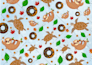 do seamless pattern,fabric design and textile pattern