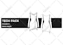create professional fashion technical sketch and tech packs