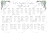 design a beautiful wedding seating chart