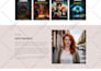 create a responsive book author website in wordpress