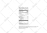 design authentic fda approved nutrition fact label and supplement label packing