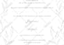 design modern minimalist invitation card