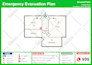 create a custom fire emergency evacuation plan, escape plan