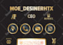 design clickable digital business card  with qr code