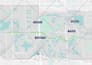 design modern business vector map of any location