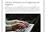 write tech article and blog post for your website