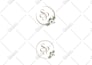 design clever monogram initial letters logo