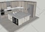 design modern kitchen interiors in sketchup