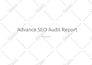 provide you advance SEO audit report