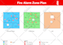 create a custom fire emergency evacuation plan, escape plan