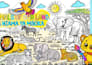 do colourful illustrations kids book