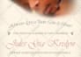 design retro baby shower invitations
