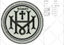 convert logo into embroidery digitizing dst,pes in few hours