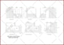 draw 2d floor plan, architectural plan, and furniture layout