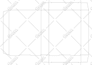 create custom box packaging dieline, cut lines template and diecut