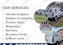 design a creative van, car magnets sign for you