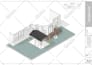 do architecture and construction drawing of the deck