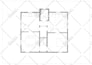 draw architectural 2d floor plan in autocad