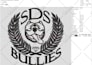 digitize embroidery design for patch into dst,pes in 1 hour