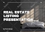 design modern real estate powerpoint estate listing presentation estate project