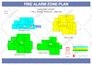 design evacuation, fip zone, hydrant block, fire protection, fire safety